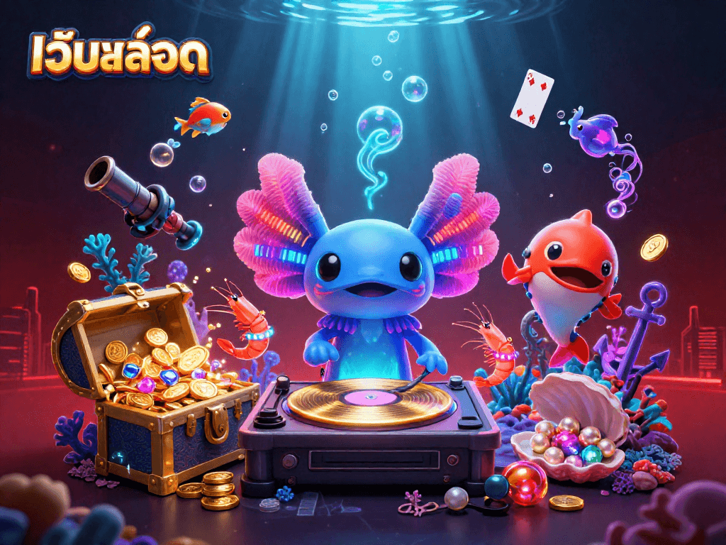 Enjoy thrilling เว็บสล็อต action with vibrant 3D characters, underwater treasures, and dynamic gameplay.