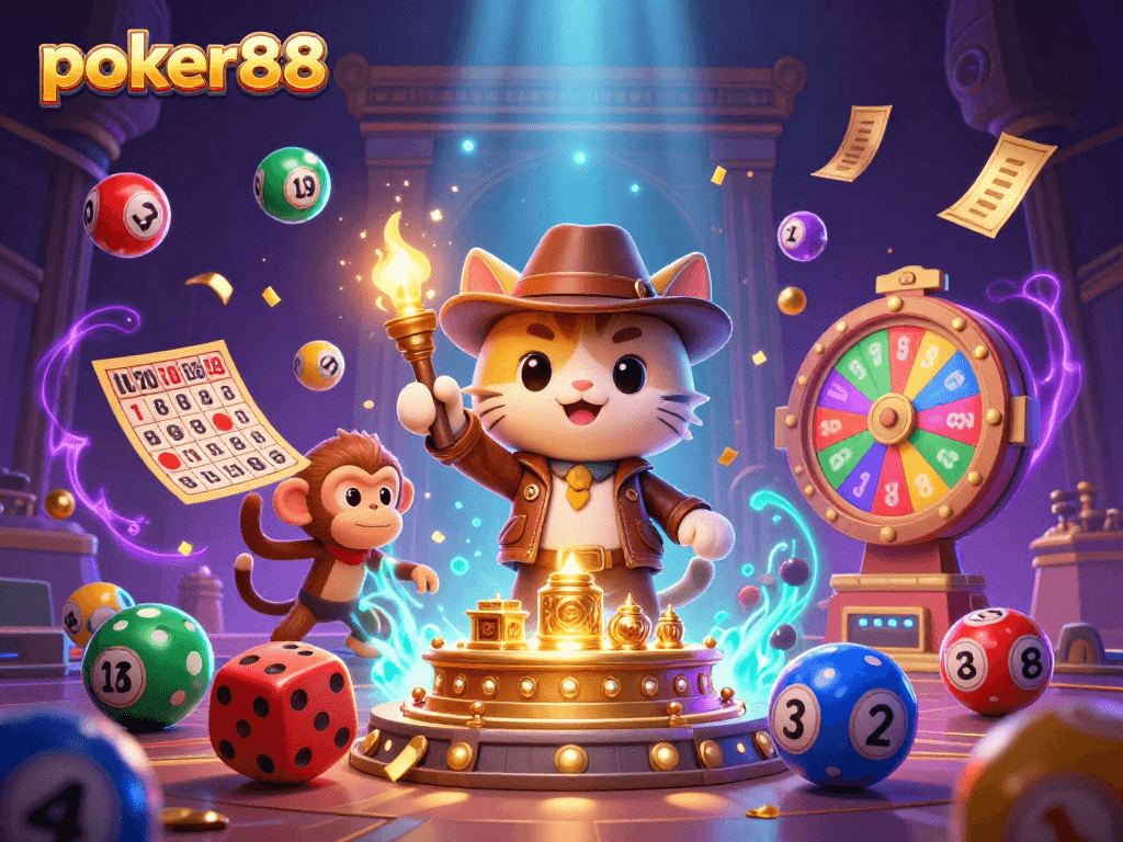 Jelajahi pengalaman seru poker88 dengan kucing arkeolog dan kera penyerang di dunia kasino.