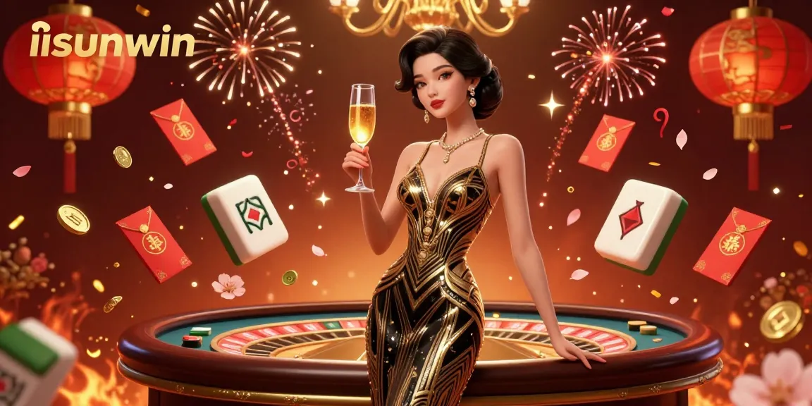Play at isunwin while enjoying a glamorous gaming experience featuring mahjong and roulette.