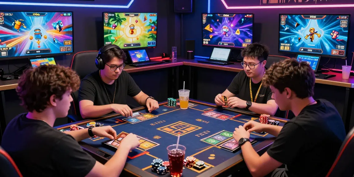 Engaged players on gamebaidoithuong.is enjoying exciting online card games in a vibrant gaming environment.