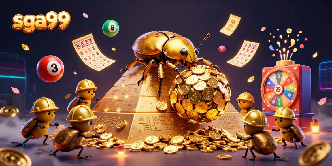 Engage with the vibrant gaming experience at sga99 while winning gold in a virtual casino scene.