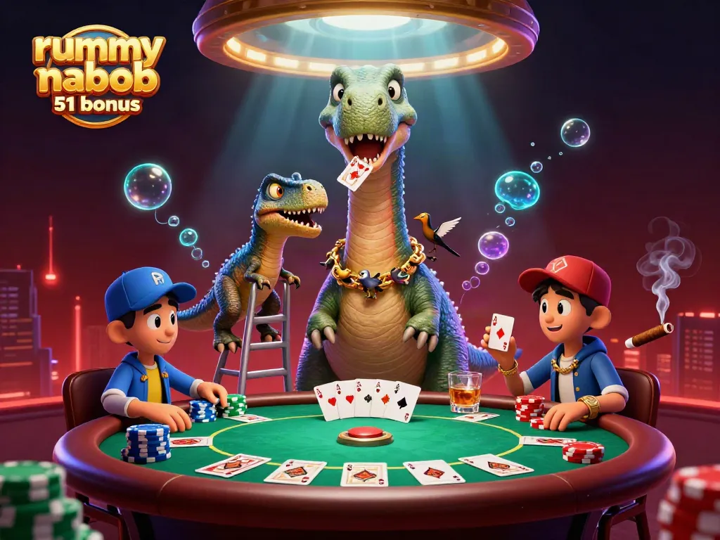 Menangkan bonus rummy nabob 51 dengan cara seru dan menarik dalam ilustrasi kasino ini.