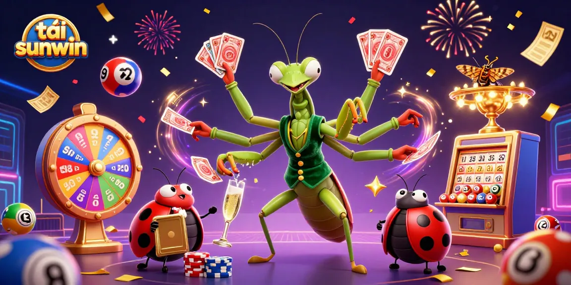 Engage with tải sunwin at this vibrant online casino scene brimming with colorful lottery elements and festive energy.