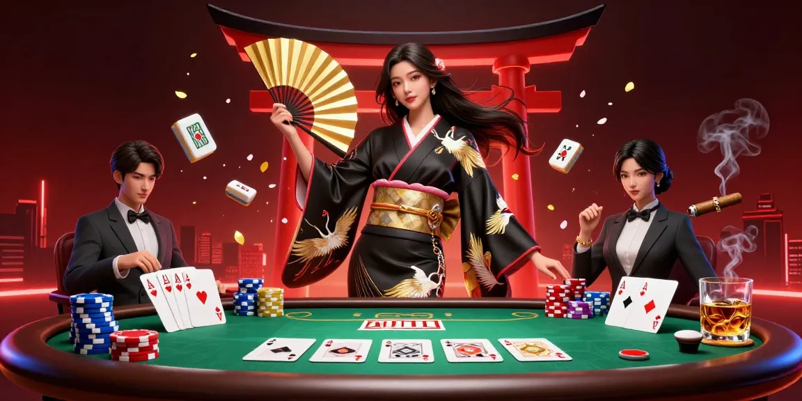 Engage in thrilling poker action with topbet's vibrant casino illustration showcasing spectacular elements.