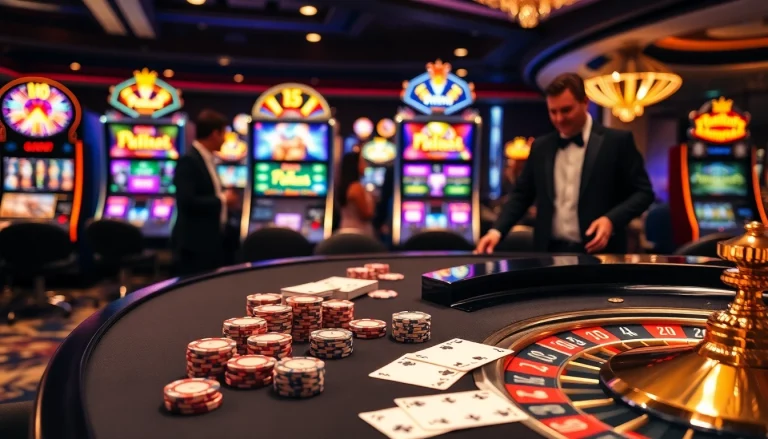 Experience the thrill at du88 with vibrant casino tables and exciting gameplay.