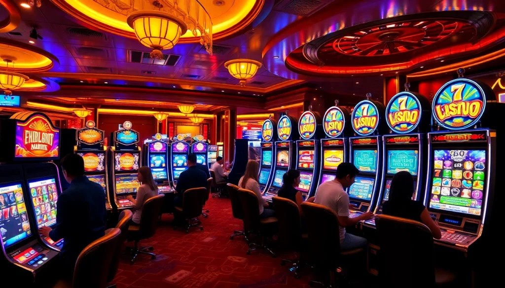 Experience the excitement of ktpjitu alternatif with vibrant slot machines and thrilling casino action.