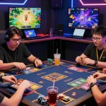 Engaged players on gamebaidoithuong.is enjoying exciting online card games in a vibrant gaming environment.