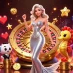 Spin the massive golden roulette wheel at เว็บสล็อตตรง for thrilling casino fun!