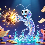 Play with VIN88's vibrant slots as a galactic shrimp battles for golden treasures!