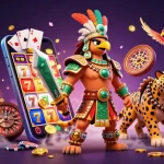 sun-win captures the excitement of casino gaming with vibrant slot and card illustrations