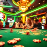 Engage with vibrant w88-themed casino poker action and lively atmosphere.