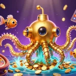 Experience thrilling wins with DA88 as the golden kraken submarine dives into riches!
