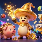 Engage with dynamic Ai bet88 sports betting excitement and golden treasure in a captivating scene.