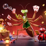 Experience winning strategies at 텐텐벳 with dynamic casino elements in this vibrant 3D illustration.