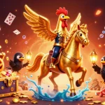 Experience the excitement of game go88 in this vibrant, dynamic casino illustration.