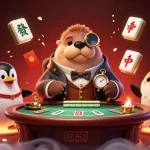 Experience thrilling poker action in fokus777 with a jolly walrus at an underwater table.